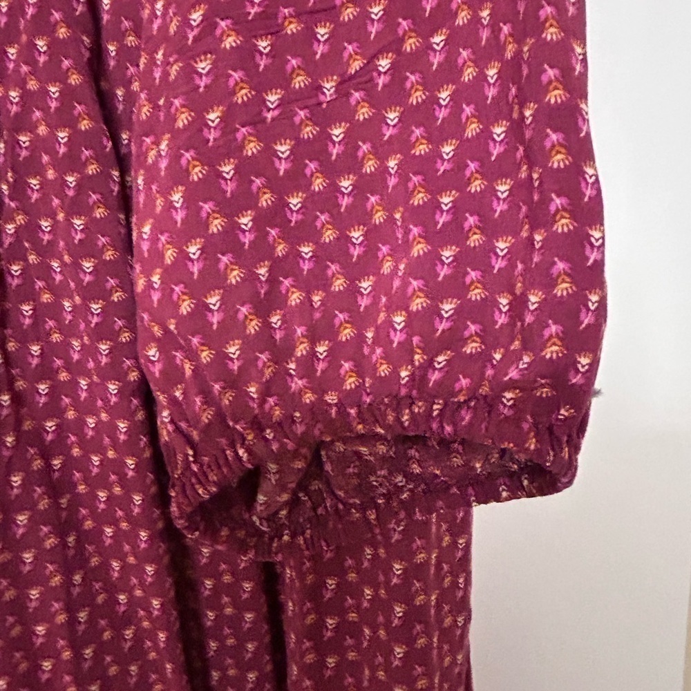 Maternity dress, elastic under the bust area - Picture 4 of 7